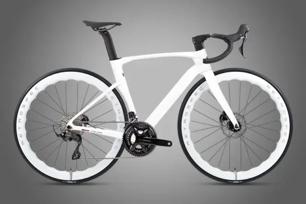 Tifonder Gravel Tifon 3rd Road Bike with SHIMANO 105 2x12S Hydraulic Disc Brakes Carbon Fiber Wheels 3