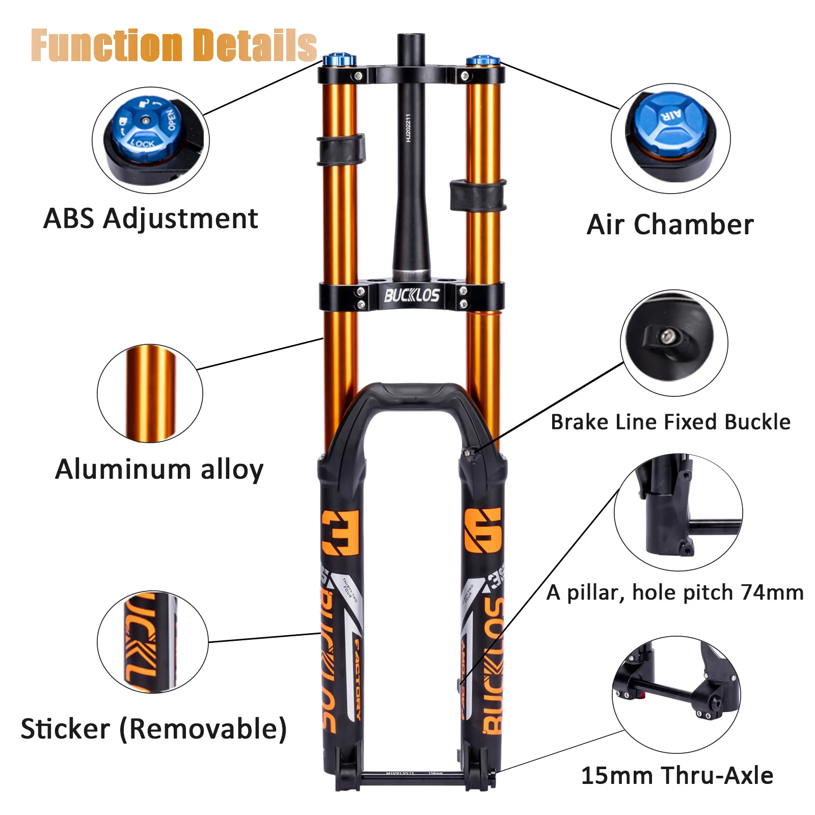 file bucklos fox mtb מזלג קדמיבולם קדמי לאופני הרים מתלי אווירשמן 15 110 ממ 5 bucklos fox mtb מזלג קדמיבולם קדמי לאופני הרים מתלי אווירשמן 15 110 ממ 5