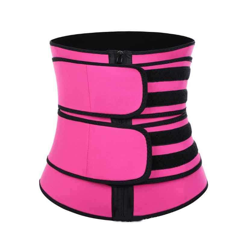 fuchsia zip 2 belts