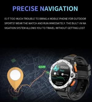 Tifonder שעון חכם PG999 4G Wifi חכם 1.54 אינץ 800mAh אנדרואיד 8.1 Sim טלפון נייד שעון חכם עם כרטיס Sim HD שיחת וידאו עם מצלמה כפולה 1