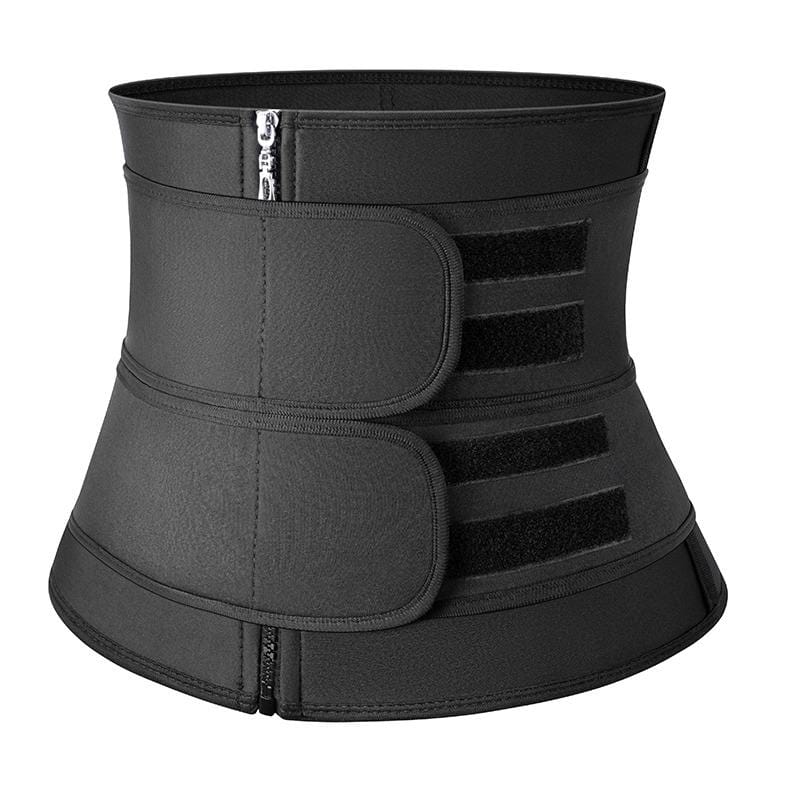 black zip 2 belts