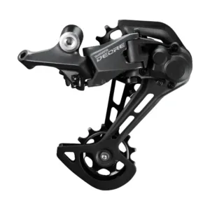 מעביר אחורי מקורי shimano deore m5100 דגם shadow rd עם 11 הילוכים מתאים למערכת 1x11 לאופני הרים 4